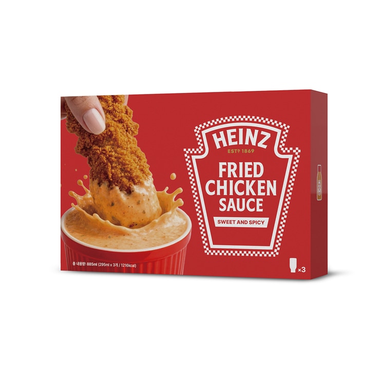 하인즈프라이드치킨소스295ml x 3