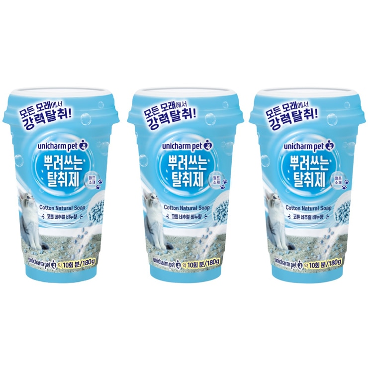 유니참 뿌려쓰는 탈취제 180g x 3