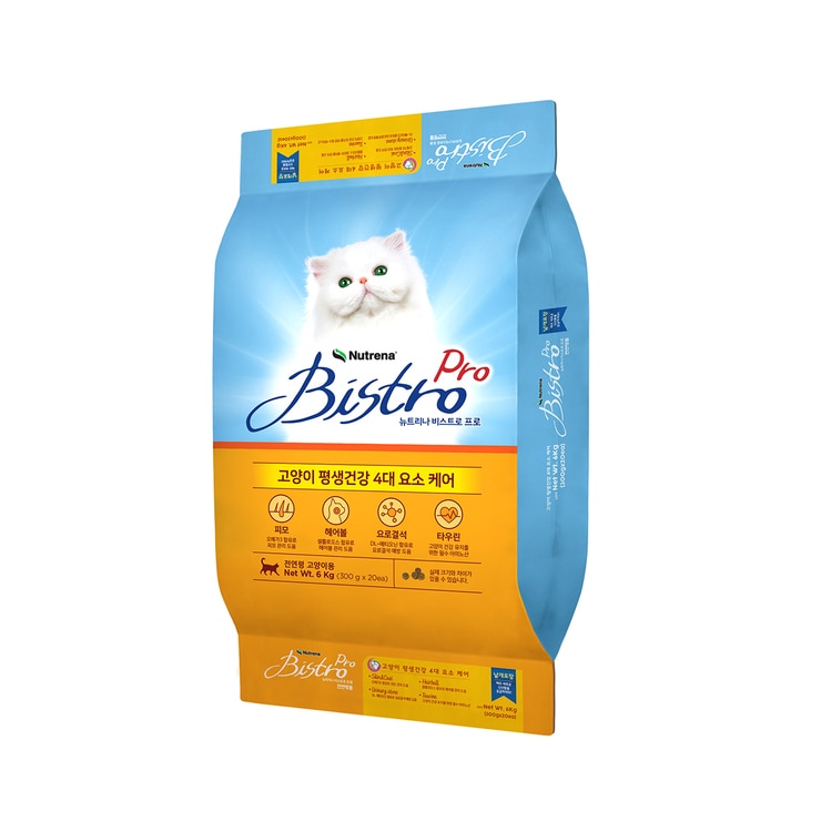 뉴트리나 비스트로 애묘사료 6kg (300g x 20)