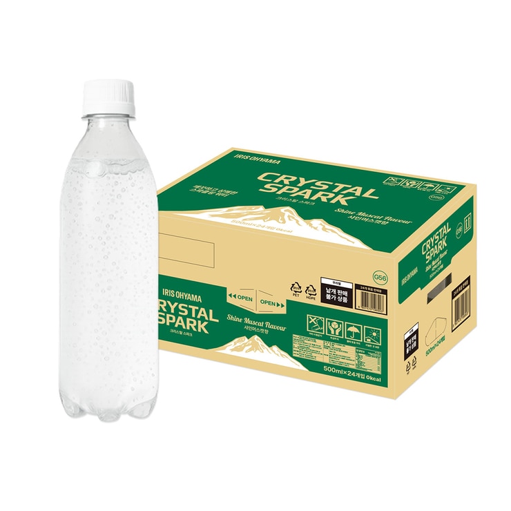 크리스탈탄산수 샤인머스켓 500ml x 24