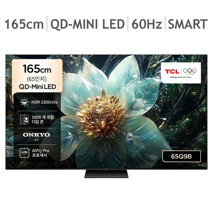 TCL QD-Mini LED TV 165cm (65), 스탠드형
