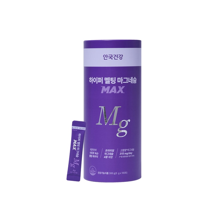 안국건강 하이퍼멜팅 마그네슘 맥스 3g x 100포