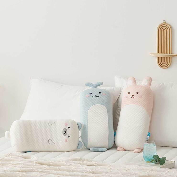 루마인 홈 쿨셸 동물 메모리폼 베개 1P