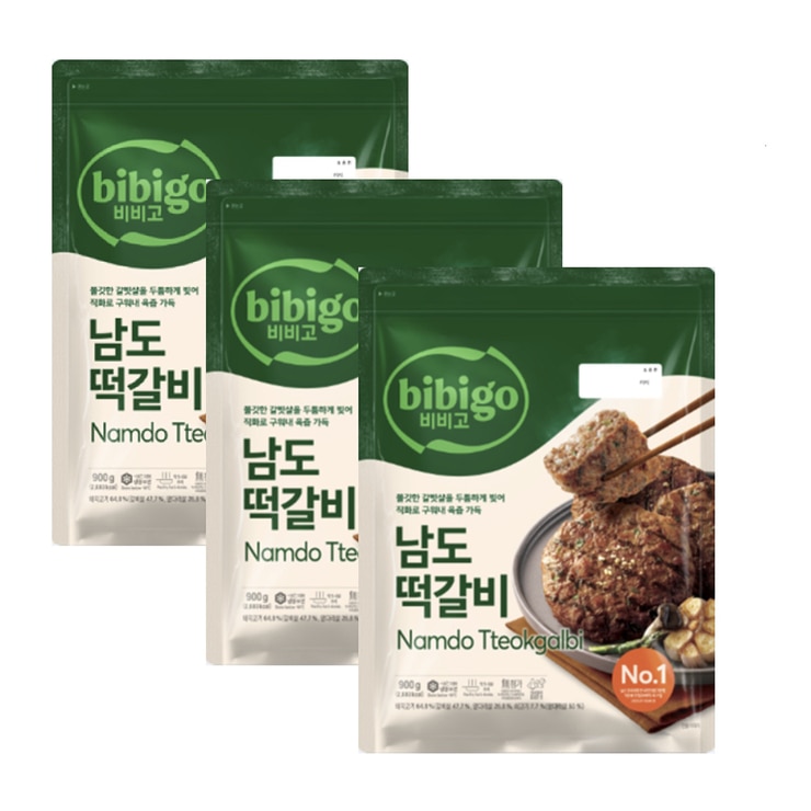 비비고 남도떡갈비 900g x 3