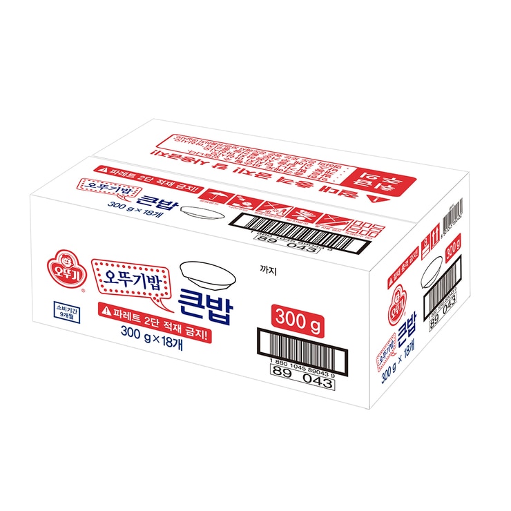 오뚜기오뚜기밥 큰밥 300g x 18개