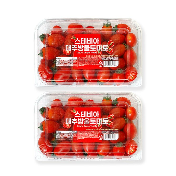 스테비아 대추방울토마토 1kg * 2팩